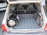 montaj instalatii gpl Dacia 1310 Break, rezervor cilindric 55 litri