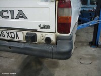 montaj instalatii gpl Dacia PickUp, Instalatie GPL Marini Stag 2L, Rezervor toroidal exterior 45 litri