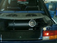 montaj instalatii gpl Dacia SuperNova, Rezervor cilindric 55 litri