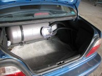 montaj instalatii gpl Daewoo Cielo, Instalatie GPL BRC Stag 100, Rezervor cilindric 55 litri