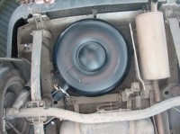montaj instalatii gpl Fiat Doblo, Rezervor toroidal 47 litri