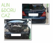 montaj instalatii gpl Mercedes C200 Kompressor, instalatie GPL STAG 4 Q-BOX, rezervor cilindric 55l