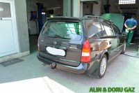 montaj instalatii gpl Opel Astra Caravan, Tomasetto Stag 200 cu rezervor cilindric 55l