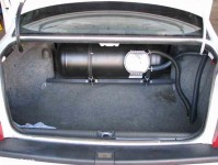 montaj instalatii gpl Opel Vectra, Instalatie GPL BRC Stag100, Rezervor cilindric 55 litri
