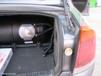 montaj instalatii gpl Opel Vectra C, Instalatie GPL Tomasetto, Rezervor cilindric 80 litri