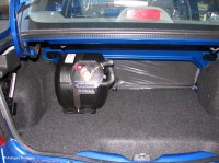 montaj instalatii gpl Renault Clio, Instalatie GPL Tomasetto, Rezervor cilindric 28 litri