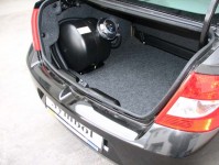 montaj instalatii gpl Renault Clio Symbol, Instalatie GPL Tomasetto, Rezervor cilindric 28 litri