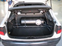 montaj instalatii gpl Renault Laguna, Instalatie GPL Marini Stag2L, Rezervor cilindric 55 litri
