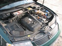 montaj instalatii gpl Volkswagen Passat 1,8 Turbo, Instalatie GPL Tomasetto, Rezervor cilindric 55 litri